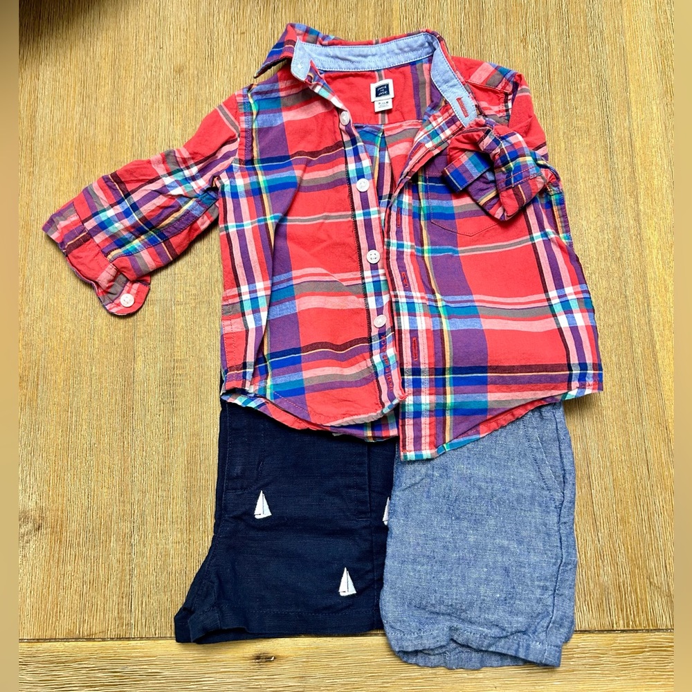Janie And Jack 3-Piece Set 3-6 Months
